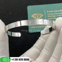 Cartier Love Bracelet White Gold - B6032517