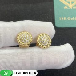 Van Cleef & Arpels Perlée Diamonds Earrings Yellow Gold Diamond - VCARO9PG00