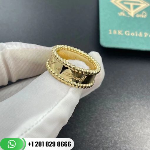 Van Cleef & Arpels Perlée Signature Ring Yellow Gold - VCARO3Y600