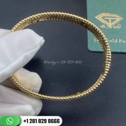 Van Cleef & Arpels Perlée Clovers Bracelet Small Model Yellow Gold Diamond – VCARP3O100