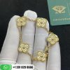 Van Cleef & Arpels Vintage Alhambra Bracelet 5 Motifs Yellow Gold Diamond – VCARA41400