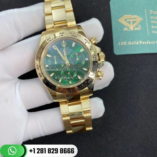 Rolex Daytona 116508 - 40mm in Yellow Gold | Custom Watches