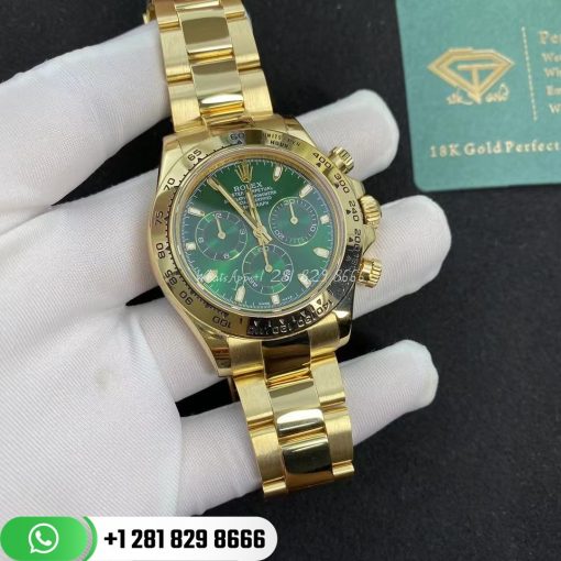 Rolex Daytona 116508 - 40mm in Yellow Gold | Custom Watches