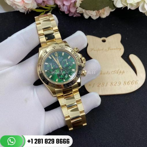 Rolex Daytona 116508 - 40mm in Yellow Gold | Custom Watches