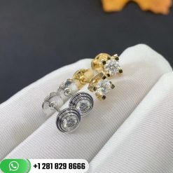 C De Diamond Stud Earrings
