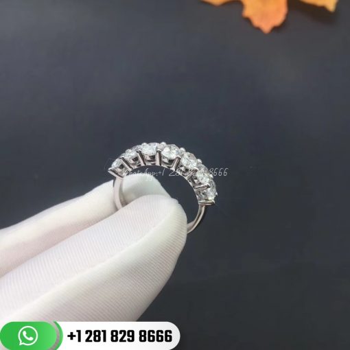 Tiffany Row Rings Oval Diamonds