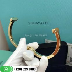 Tiffany T Square Bracelet in 18k Gold