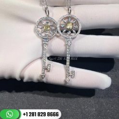 Tiffany Star Key Pendant With a Cushion-cut Yellow Diamond