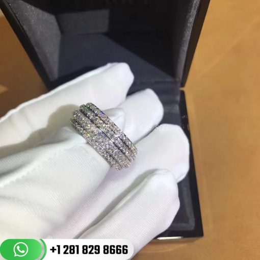 Possession ring in 18K white gold G34P2B00