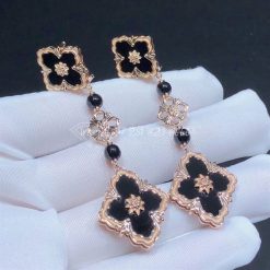 Opera Onyx collection by Buccellati Pendant Earrings with onyx