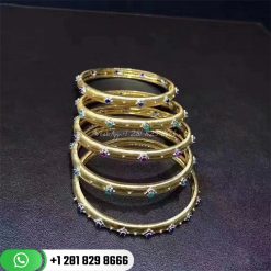 Buccellati Macri Ruby Bangle Bracelet