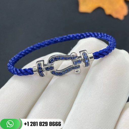 fred-force-10-bracelet-18k-white-gold-and-blue-sapphires-medium-model-0b0089-6b0332