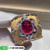 Buccellati Band Ring with Ruby