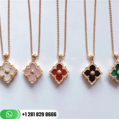 Buccellati Opera Color Gemstone Pendant Necklace