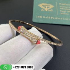 marli-slim-slip-on-bracelet-rose-gold-and-pink-coral-cleo-b1