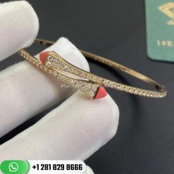 marli-slim-slip-on-bracelet-rose-gold-and-pink-coral-cleo-b1