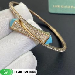 marli-midi-diamond-slip-on-bracelet-rose-gold-and-turquoise-cleo-b47