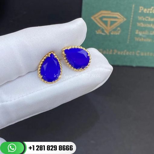 Boucheron Serpent Bohème Ear Studs S Motif Lapis Lazuli - JCO01534