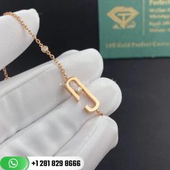 Messika X Gigi Hadid Move Addiction Diamond 18k Rose Gold Bracelet