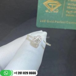 Messika Joy Cœur Pavé-set Diamond Solitaire Ring for women 11438-WG