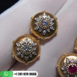 buccellati-diamond-and-yellow-gold-button-earrings