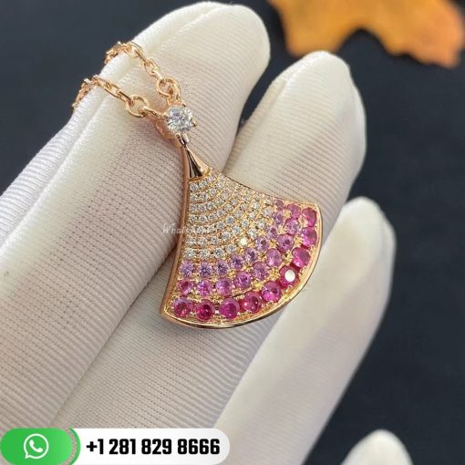 Bvlgari Divas’ Dream Necklace Rubies and Diamonds