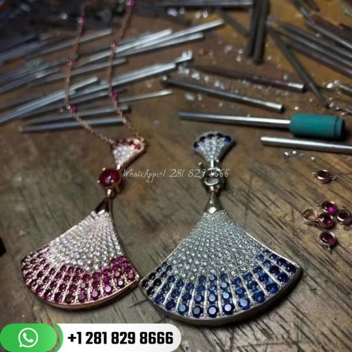 Bvlgari Divas Dream Necklace Ruby Pendant 358114