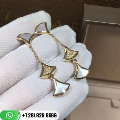 Bulgari Divas Dream Diamonds And Gold Earrings 352603