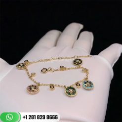 Dior Rose Des Vents Bracelet Yellow Gold, Diamonds and Ornamental Stones JRDV95134_0000