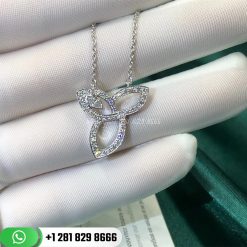 Harry Winston Lily Cluster Platinum Diamond Pendant