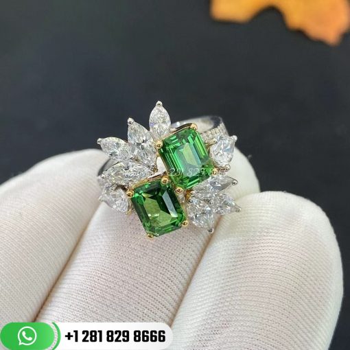 Tsavorite Custom Ring