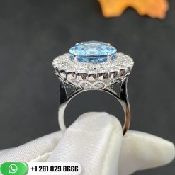 Aquamarine Design Ring 7.88CT