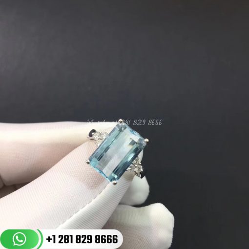 Square Aquamarine Design Ring 3 5ct (3)