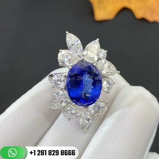 Tanzanite Design Ring 7.8CT