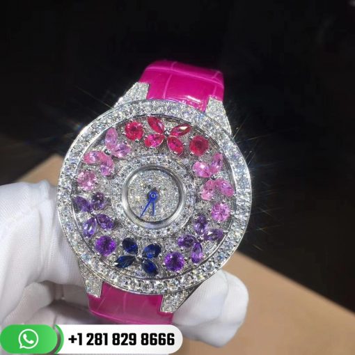 Graff Butterfly Full Diamond Rainbow Watch