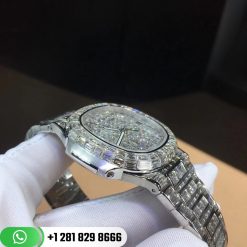 Patek Philippe Nautilus White Gold Diamonds 5719/10G-010