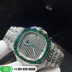 Patek Philippe Nautilus Diamonds and Emeralds 5719/10G-010