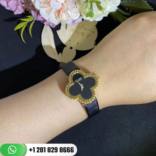 Van Cleef Arpels Alhambra Watch Vcard21900 18k Watches (8)