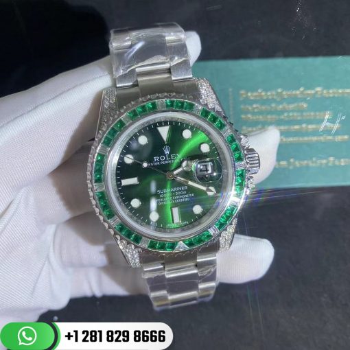 Rolex Submariner Green Dial Mens Watch 116610LN 116610