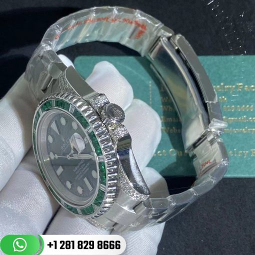 Rolex Submariner Green Dial Mens Watch 116610LN 116610