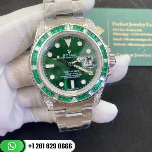 Rolex Submariner Green Dial Mens Watch 116610LN 116610