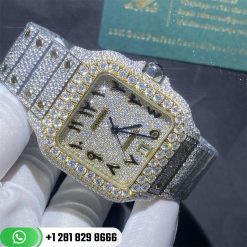 cartier-santos-de-cartier-with-custom-diamonds-gold-mens-watch-moissanite-watches