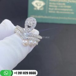 Chaumet Joséphine Aigrette Pavé Diamond Ring 083510-083290