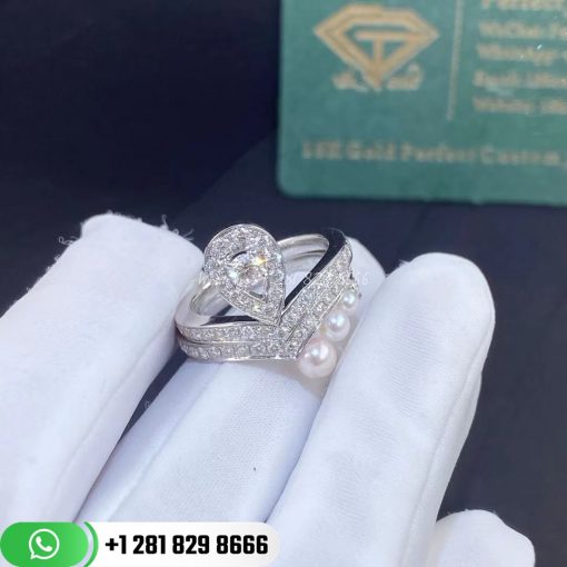 Chaumet Joséphine Aigrette Pavé Diamond Ring 083510-083290