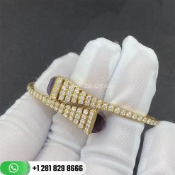 Marli Cleo Rev Diamond Slim Slip-on Bracelet CLEO-B27-Amethyst