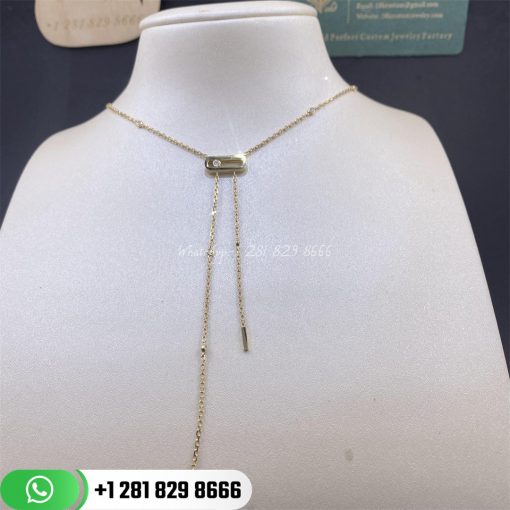 Messika Move Uno Diamond Tie Necklace 07508-YG