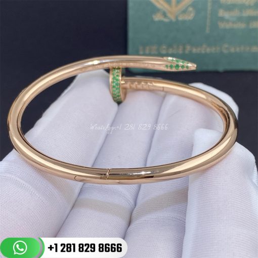 customised-cartier-juste-un-clou-18kt-emerald-bracelet
