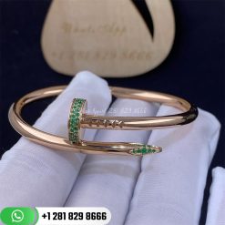 customised-cartier-juste-un-clou-18kt-emerald-bracelet