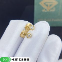 Cartier Diamants Légers Earrings XS Yellow Gold B8301215