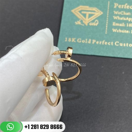 Cartier Juste Un Clou Earrings Rose Gold - B8301234